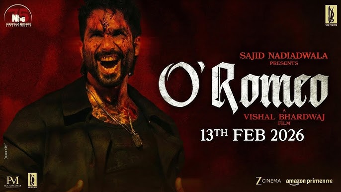 O’ Romeo Teaser: Shahid Kapoor Ready to Risk It All for Triptii Dimri in a Dark-Twist Romance
